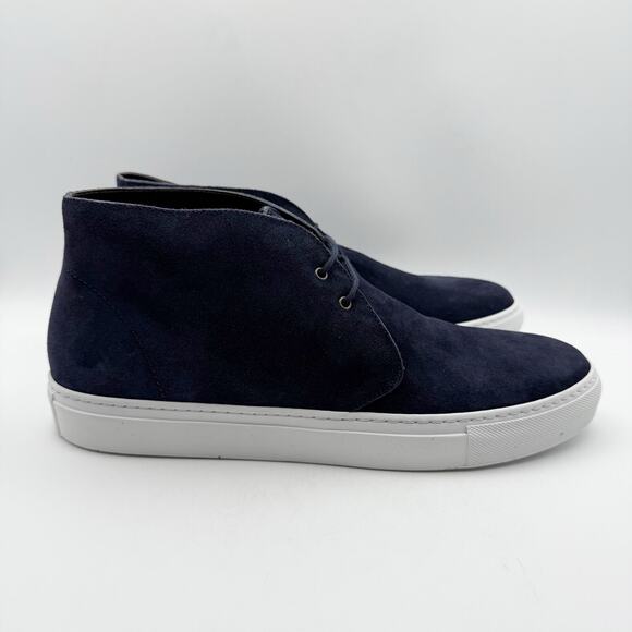 To Boot New York Mens Woodrow Boots US 11M EU 44 Navy Blue Leather NIB main image 6
